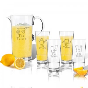 Carved Solutions Personalized 5-Piece Beverage Serving Set WXH1498